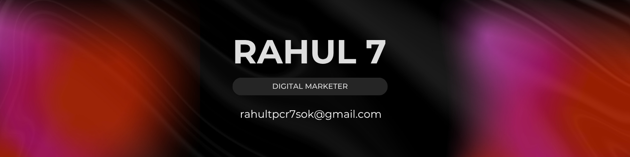 Cover photo of RAHUL | Freelance Digital Marketer in Palakkad